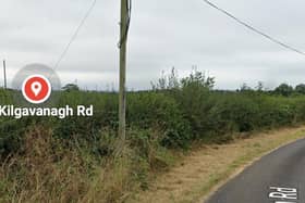 General view of Kilgavanagh Road, Antrim. Photo by: Google