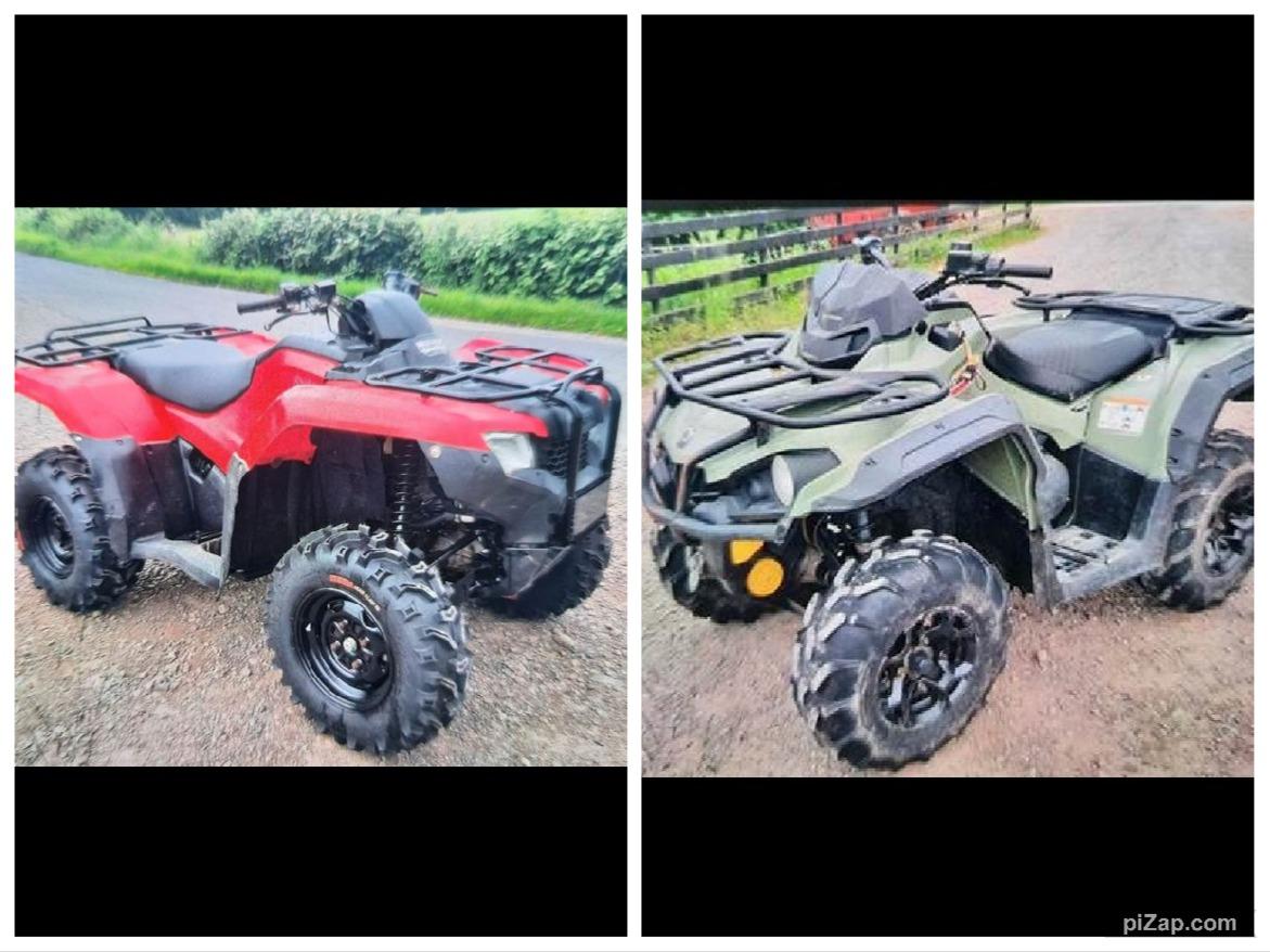 PSNI warn quad buyers to be alert after theft of Honda and Can-Am Outlander