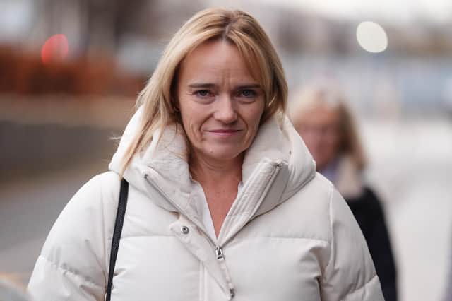 Scottish nurse Sandie Peggie is taking Fife Hospital Board to tribunal regarding Dr Beth Upton, a trans doctor, being permitted to use a female changing room. Mike Nesbitt does not want any males in female changing rooms in Northern Irish hospitals. Photo: Andrew Milligan/PA Wire