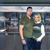 Emilia Fox as Dr. Nikki Alexander and David Caves as Jack Hodgson in Silent Witness. 
