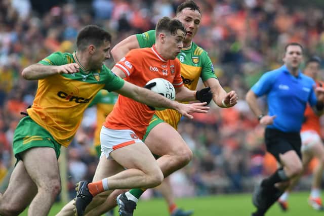 Armagh’s Andrew Murnin pictured during last year’s Ulster final. Pic: John Merry