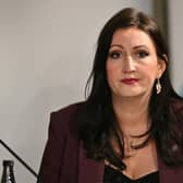 Northern Ireland's Deputy First Minister Emma Little-Pengelly attends a press conference during the British-Irish Council (BIC) summit in Edinburgh. Formed in the wake of the Good Friday Agreement, this will be the 42nd meeting of the intergovernmental forum. Photo: Andy Buchanan/PA Wire