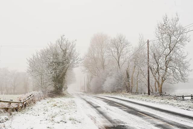 Motorists are being urged to only make 'absolutely essential' journeys on Thursday. Picture: Arthur Allison/Pacemaker Press.
