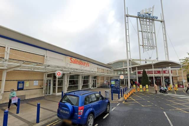The former Sainsbury's supermarket at Rushmere Shopping Centre, Craigavon, will make way for a gymnasium, an office and three cafés/restaurants. Credit: Google
