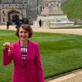 Homestart volunteer Joanne McConaghy received an MBE for services to vulnerable families in Lisburn