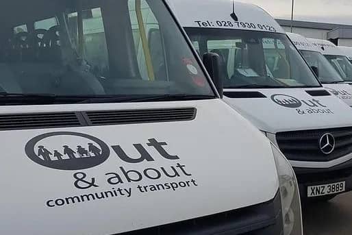 Out and About Transport Service provides an essential service to thousands of vulnerable people in the Mid Ulster area.