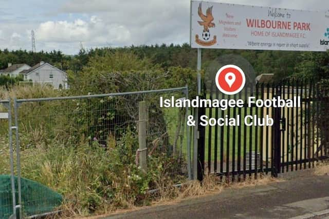 Islandmagee FC. Image by Google