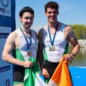 Philip Doyle and Daire Lynch started their season with a bronze medal in the men's double sculls final.