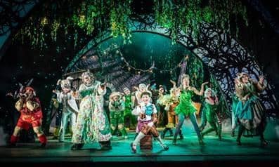 Based on the Oscar winning DreamWorks film, the Broadway and West End smash hit Shrek the Musical is a fun filled and hilarious musical comedy with a cast of vibrant characters and a ‘shrektackular’ score. Credit Millennium Forum