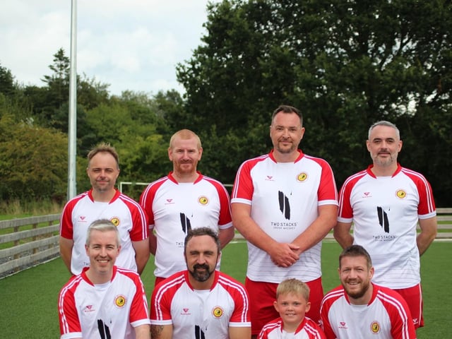 Great team spirit at Lurgan Against Racism 5-a-side tournament and fun day.