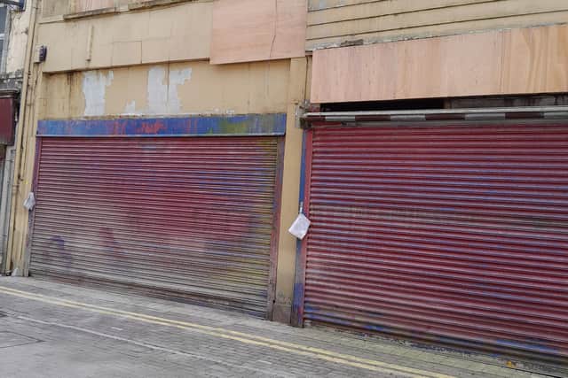 Buildings at Dunluce Street. Pic: Local Democracy Reporting Service