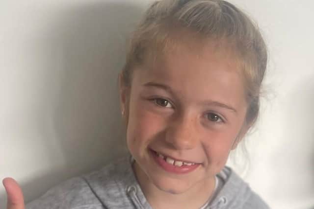 Scarlett Rossborough (8) passed away following a collision in the High Street area of Carrick on August 9. (Family issued photo, contributed by PSNI).