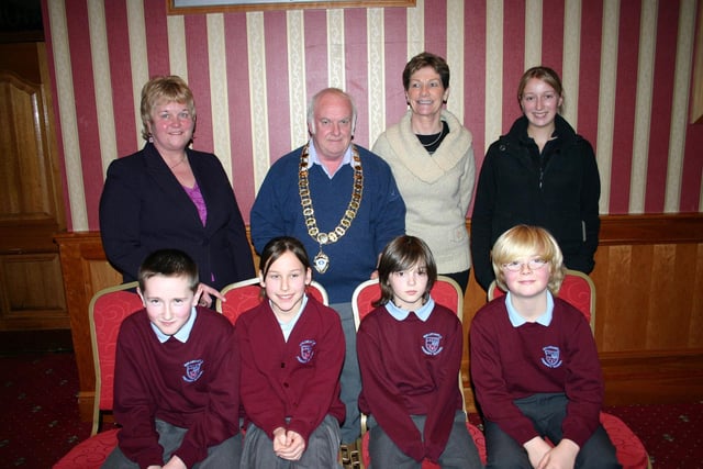 Ballycastle Integrated PS who took part in a Credit Union Schools Quiz at the Marine Hotel, Ballycastle in 2007