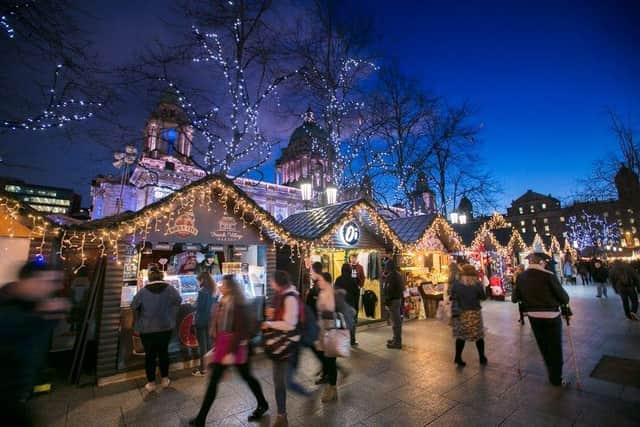 Belfast Christmas Market is expected to attract more than one million visitors this year.