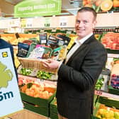 J.P. Scally, Chief Executive Officer of Lidl Ireland and Lidl Northern Ireland and Ivan Ryan, Regional Managing Director, Lidl Northern Ireland