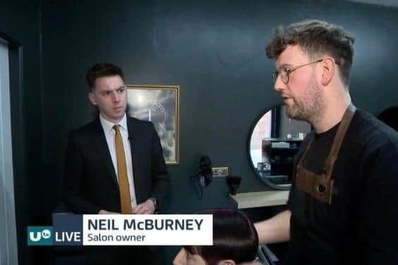 Neil McBurney was interviewed on UTV Live.
