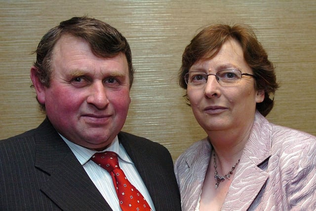 Pictured at the annual Ulster Farmers Union East Tyrone Branch dinner held in the Greenvale Hotel in 2010 were Leslie and Valerie Sloan.