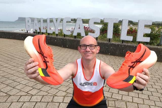 Paul Quinn, a seasoned distance runner and dedicated member of Springwell Running Club, is set to participate in the AJ Bell Great North Run on Sunday, 7 September, aiming to raise funds for Alzheimer’s UK. CREDIT MCAULEY MULTIMEDIA