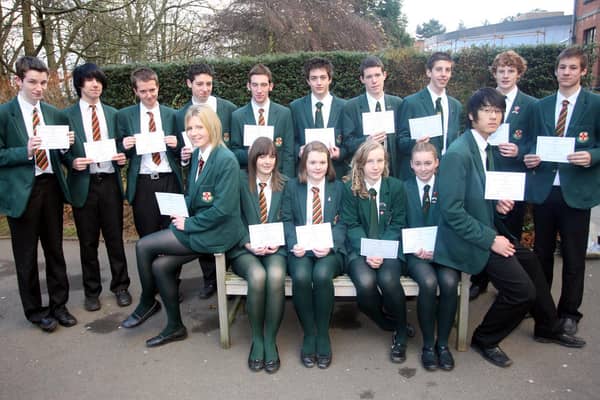 Pupils from Friends' School who obtained Bronze certificates in the Senior Maths Challenge in 2007