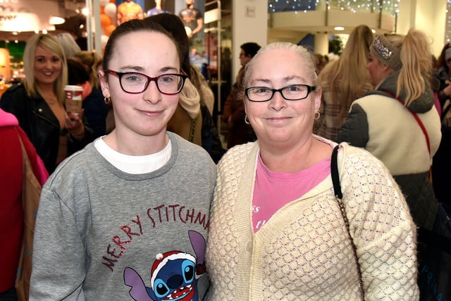 All ready to make a start on their shopping at the new Primark Rushmere are Letitia Leathem and Eileen Balmer. PT50-208.