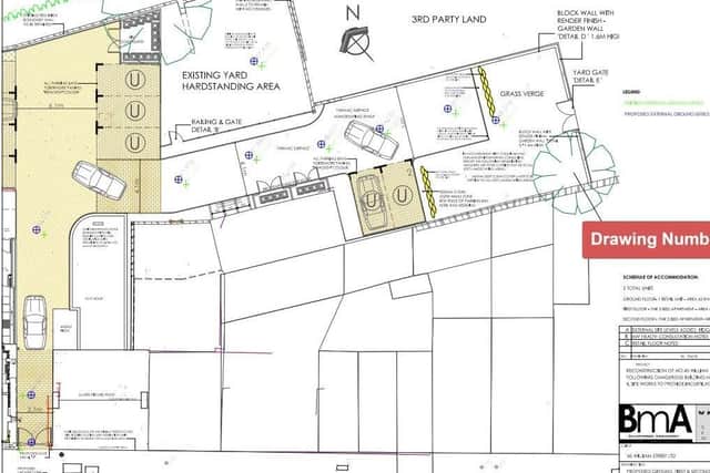 Car-parking provision will be both at the back of William Street in Lurgan, and on street. Credit: ABC planning portal