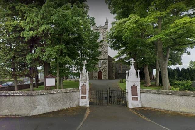 St Gobhan's Parish Church, Seagoe, Portadown, Co Armagh. Photo courtesy of Google.