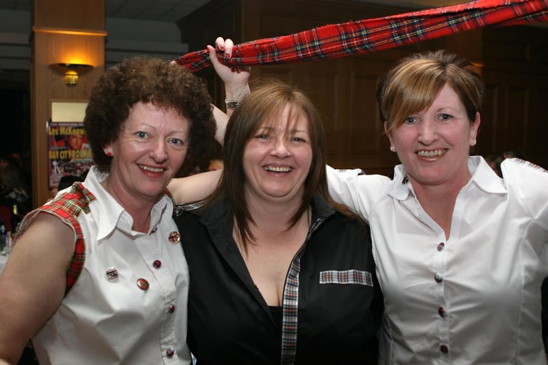 Alison Clarke, Margaret Sewell and Carol Rankin show their support at the Clarion in 2007.