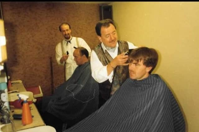 John McGlinchey's Kilrea barbers shop