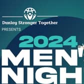 The Mayor of Causeway Coast and Glens has encouraged the local community to come along to the Dunloy Stronger Together Men’s Night on Friday, November 22 at 7pm. The event will include talks from both Oisin McConville, Irish Gaelic football manager and former player and Keith Gillespie, Northern Ireland former professional footballer. CREDIT CAUSEWAY COAST AND GLENS COUNCIL