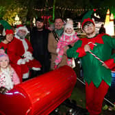 A fantastic evening of festive family fun in Lisburn's Castle Gardens