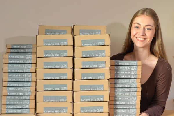 Thanks to Tiktok Kathryn Reid's creations are being shipped all over the world