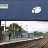 Lurgan Train Station.
