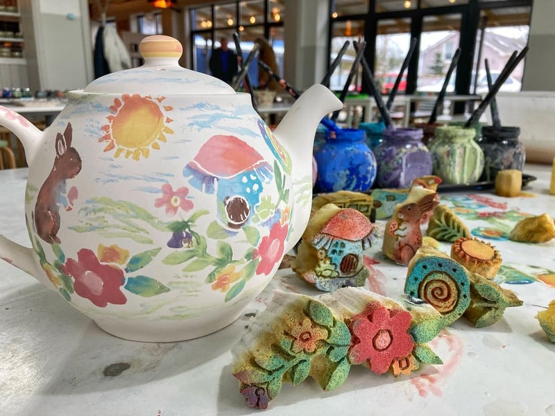In this fun-loving activity, Eden Pottery offers you and your partner the opportunity to decorate premade ceramics with an array of colours, shapes and designs. 
Whether you design a piece of pottery for yourself or your partner, this activity is sure to bring out the childlike creativity in you both.
For more information, go to edenpotteryshop.co.uk