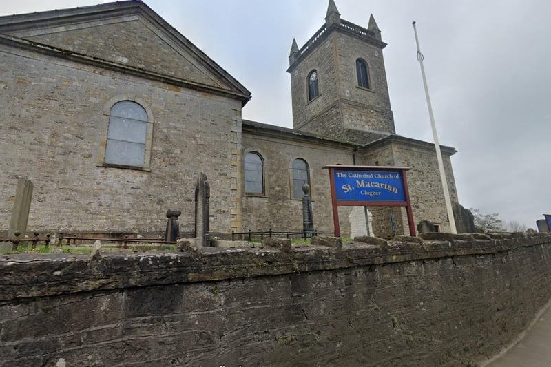 Pictured is St Macartan's Church located in the beautiful South Tyrone village of 'Clauw-er' not 'Clog-her'.