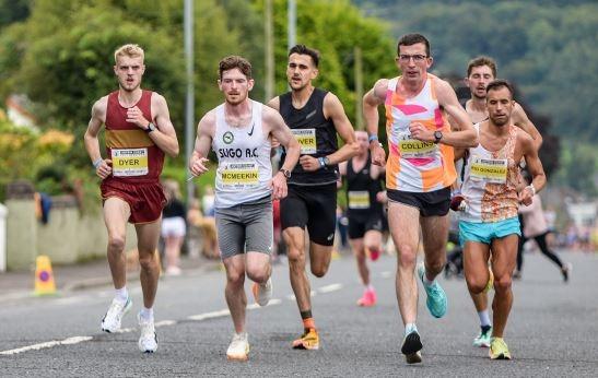 Runners from across the province and further afield took part in the Clearer Water Antrim Coast Half Marathon elite race.
