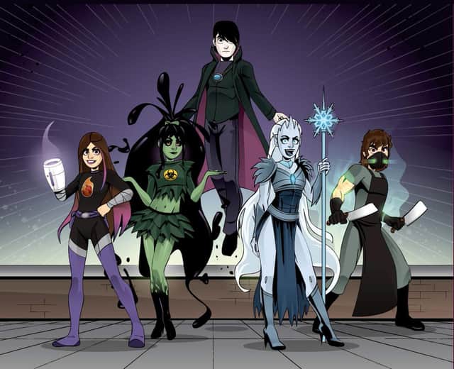 Eco-villains designed by schoolchildren from across Northern Ireland.