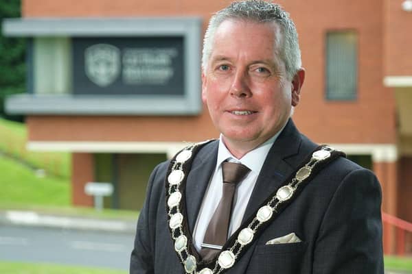 Mid Ulster District Council Chairman, Councillor Eugene McConnell. Credit: Mid Ulster District Council