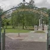 Ballyclare War Memorial Park. Pic by Google