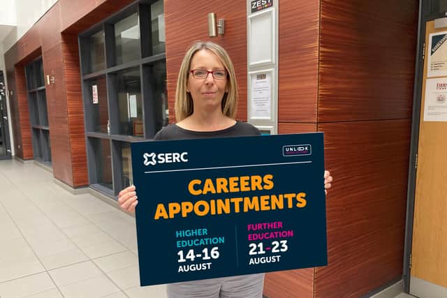 Careers advisor Carolyn Mulholland will be on hand in Lisburn Campus. Pic credit: SERC