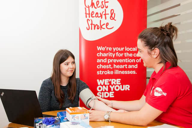 Blood pressure checks will be carried out at the Chest, Heart & Stroke roadshow in Cookstown.