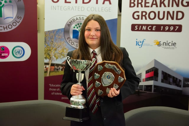 Ellie Cowan-McKee won The Hughes Cup and The Leslie Shield.