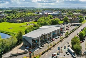 Laganbank Retail Park is up for sale for almost £5 million. Pic credit: CBRE NI