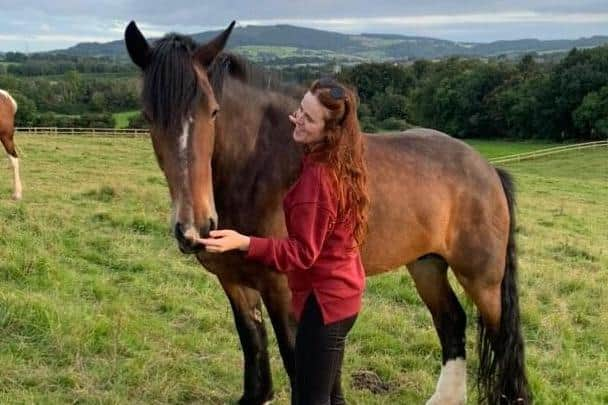 Banbridge girl ​Hannah is a therapeutic riding coach in Wicklow.