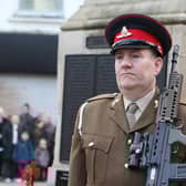 Remembrance Sunday in Coleraine.