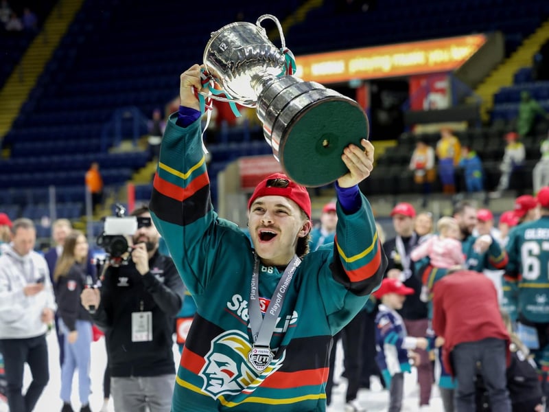 Ice hockey player Mack Stewart is hoping to win silverware in 2024 as well as hoping to break into the Belfast Giants. He said: “When I was younger, my dad was involved with the Belfast Giants, and I was always around the locker room and on the ice.I learnt to skate when I was about four years old and loved it too much, so by the time I was 12, I decided I wanted to play hockey, so gave up all the other sports, and stuck to focusing on hockey. There’s a ‘Learn to Play’ programme with the Junior Giants, which anyone can sign-up for, it’s a six-week programme where you can learn the basics. I’m still playing with everyone from my junior team today, which is nice. I started with the Junior Giants when I was four-years old and was part of the setup until I was 17, which is when I first got called up to skate with the Belfast Giants over the summer. Adam [Keefe] asked me if I wanted to do a two-way contract with the Giants, and I was more than happy to do that. We’ve got a pretty good team here at MK Lightning, so I’m hoping to win at least one trophy this season. We’re in a good position to win one, maybe more than one, so that’s a goal I set at the start of the season, and I just want to carry it through 2024. Of course, I want to get better throughout the season, and I’ve set myself a target to get a certain number of points, and I’ve managed to start pretty well this season, so I want to continue improving my game over here, which may hopefully help me to get a couple of games under my belt with the Giants this year.”