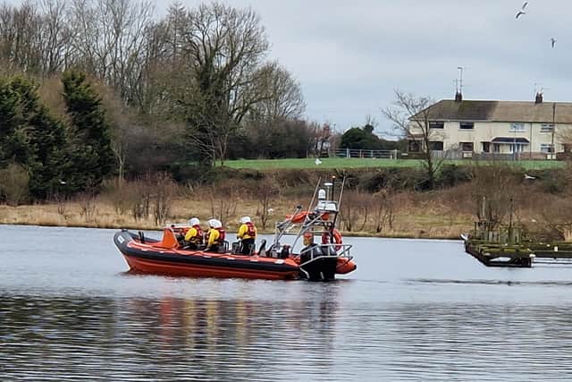 Lough Neagh Rescue at Kinnego Marina, Co Armagh. Lough Neagh Rescue also has stations at Ardboe and Antrim.