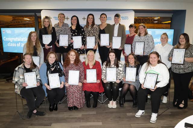 2022 Graduates of the Electric Ireland Female Football Leadership Programme