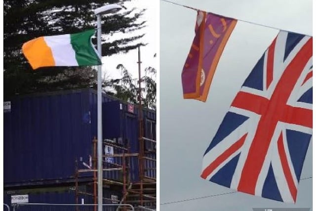 People from across the community said they were fed up with flags being erected across Newtownabbey and said the region would be a better place to live if all flags were removed.