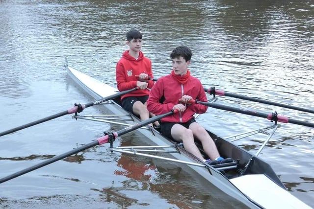 Bann Rowing Club at the Lagan Head of the River event