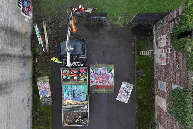 A developer is planning to regenerate and redevelop the derelict site. Picture: Michael Cooper